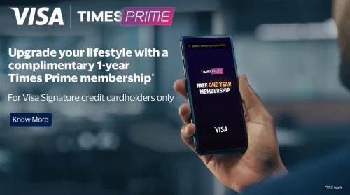 Visa and Times Prime Announce Partnership to Bring Exclusive Benefits to Visa Signature Credit Cardholders